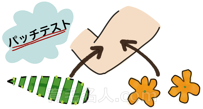 育毛剤を手作りする前にパッチテストで成分の相性を確認