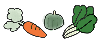 おでこの後退は緑黄色野菜を食べて対策