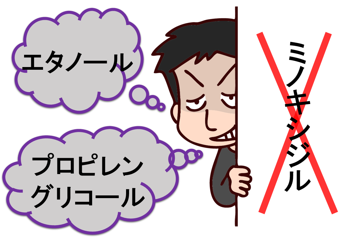 副作用はミノキシジルが原因とは限らない